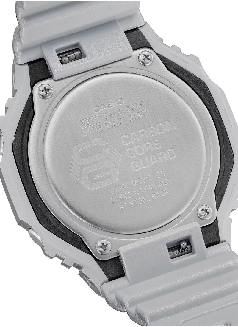 Casio G-Shock Ga-2100FF-8a Forgotten Future Analog-Digital Watch Metallic Resin