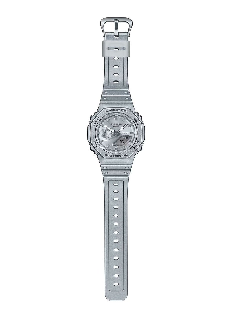 Casio G-Shock Ga-2100FF-8a Forgotten Future Analog-Digital Watch Metallic Resin