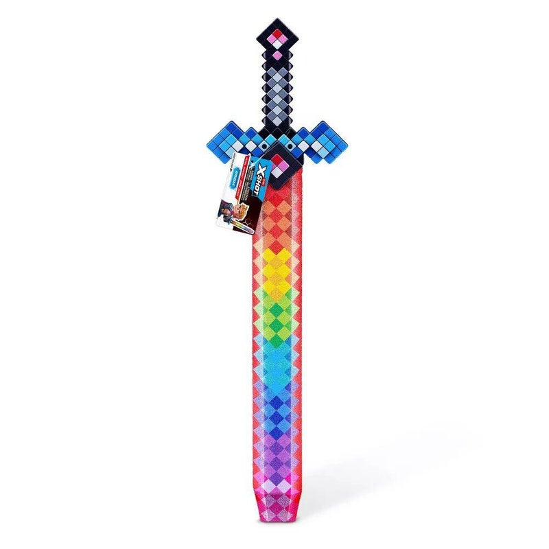 X-Shot Prism Pixel Sword (Assorted) - Image 1
