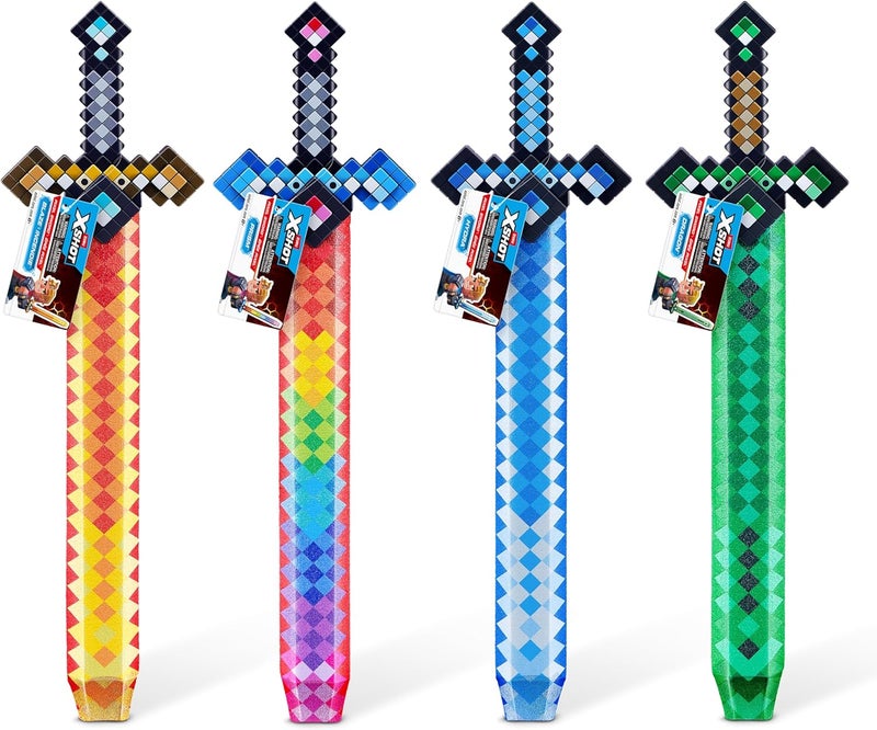 X-Shot Prism Pixel Sword (Assorted) - Image 2