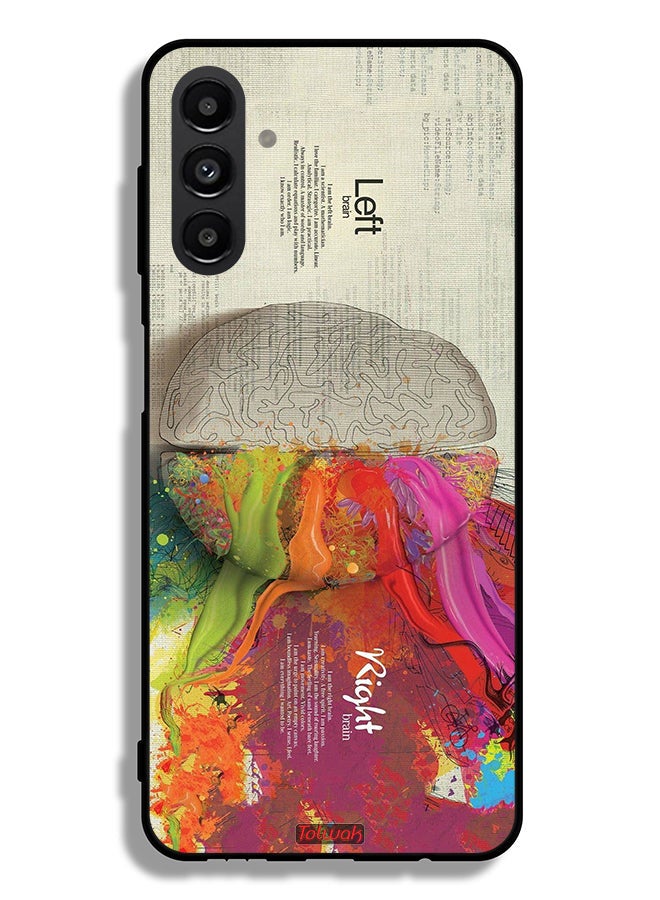 Tolwak Samsung Galaxy A13 5G Protective Case Cover Abstract Brain Science Artwork - Image 1