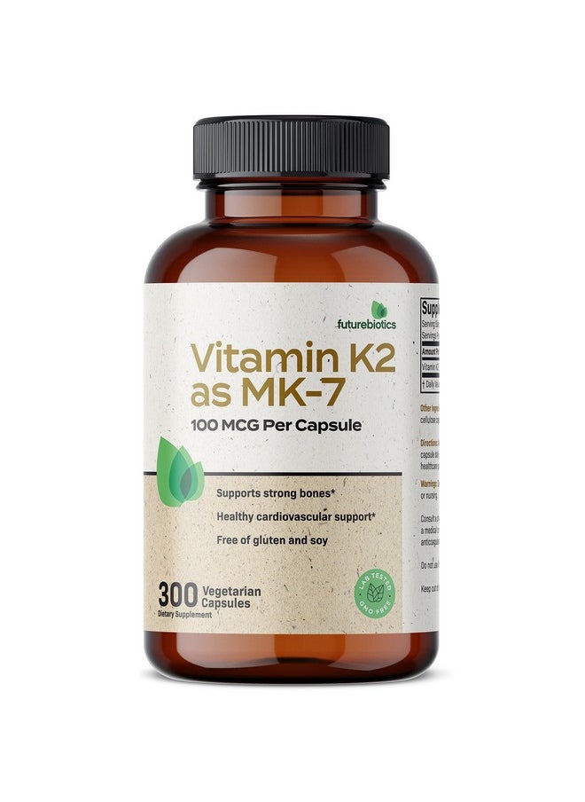 Vitamin K2 As Mk7 100 Mcg Supports Strong Bones Nongmo 300 Vegetarian Capsules - pzsku/Z2D2E41FFE9345A9A6333Z/45/_/1695133956/c050df77-727a-4237-81b3-56779e431649