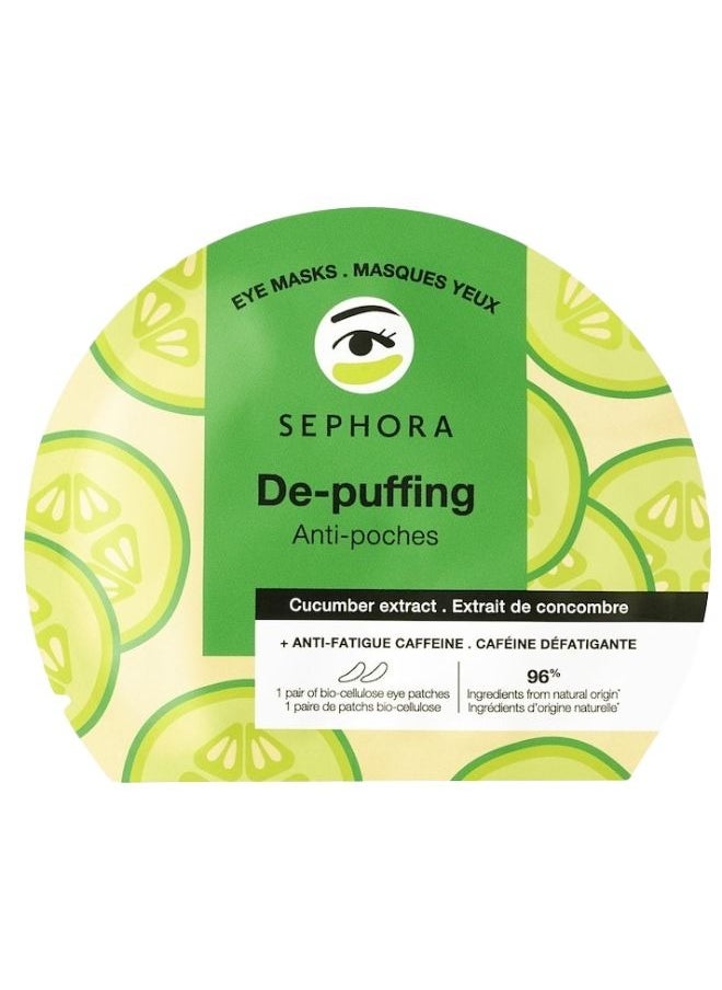 SEPHORA SEPHORA COLLECTION  Cucumber-Infused Eye Mask Patches – Hydrating Treatment for Dark Circles, Puffiness, and Refreshing Under-Eye Care  - Image 1
