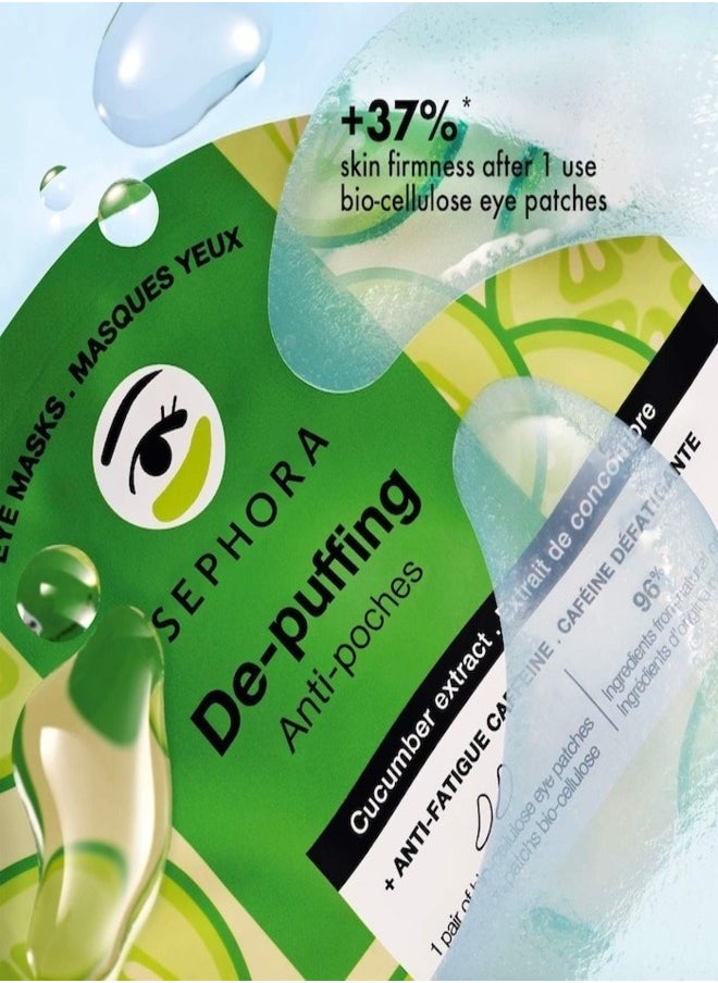 SEPHORA SEPHORA COLLECTION  Cucumber-Infused Eye Mask Patches – Hydrating Treatment for Dark Circles, Puffiness, and Refreshing Under-Eye Care  - Image 2