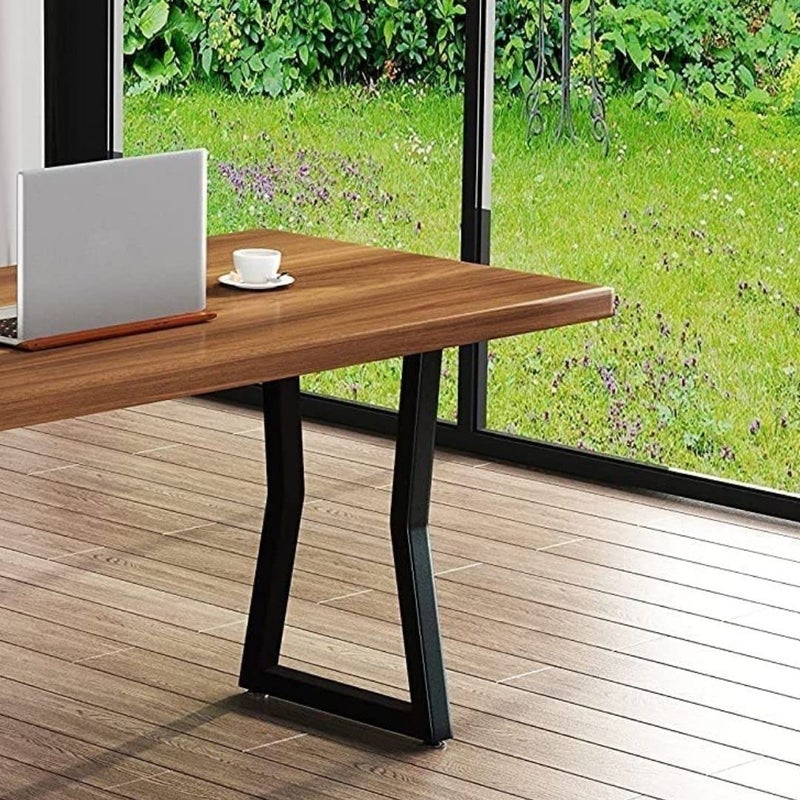 HIRVALL Metal Table Legs 28Height 177Wide Heavy Duty Desk Legs DIY Furniture Legs for Dining TableCoffee TableOffice Desk MShape only Legs - Image 4