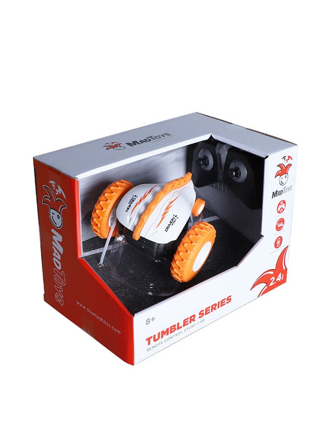 MAD TOYS Tumbler Series Remote Control Stunt Car - Manta Ray Orange  - Image 1