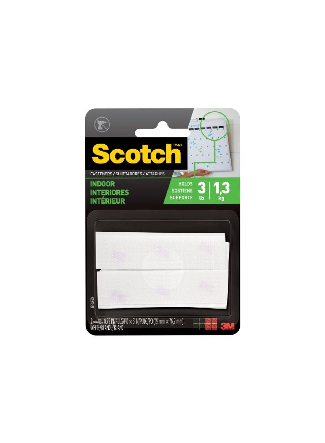 Scotch  Indoor Fastener White 0.75 x 3 Inch RF4730 - Image 1