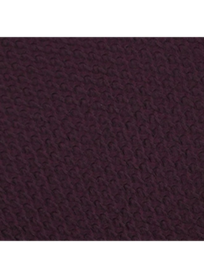 House of Quirk Stretchy Universal Jacquard Chair Cover Removable & Washable Short Dining Chair Cover Protector Seat Slipcover (Wine, Pack of 4) - Image 3