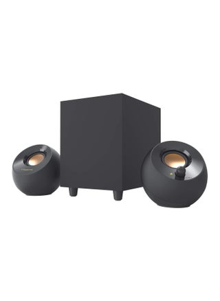 Creative Pebble Plus 2.1 USB-Powered Desktop Speakers with Powerful Down-Firing Subwoofer and Far-Field Drivers, Up to 8W RMS Total Power for Computer PCs and Laptops (Black) - pzsku/Z2D2E7EB24B1844230F69Z/45/_/1736070324/673153e6-8fc8-439e-a1da-6228050963d3