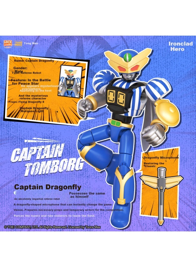Ldcx Iron Armor Hero Iron Armor Xiaobao Blind Box Series 1 Kabuda Toy Figure Assembly Display Model Full Set - Image 4