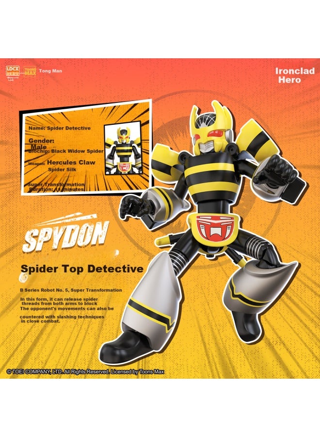 Ldcx Iron Armor Hero Iron Armor Xiaobao Blind Box Series 1 Kabuda Toy Figure Assembly Display Model Full Set - Image 5