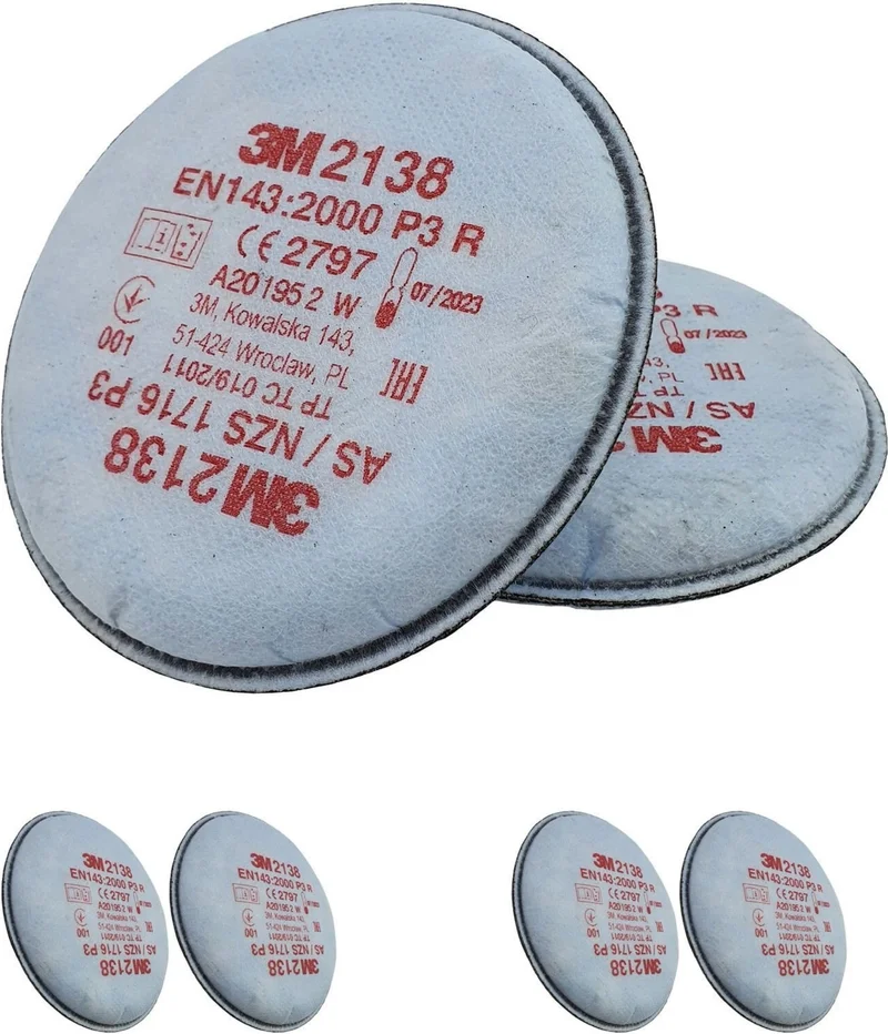 3M ™ 2138 Particulate Filter (Bayonet Mounted, P3 R Filter)