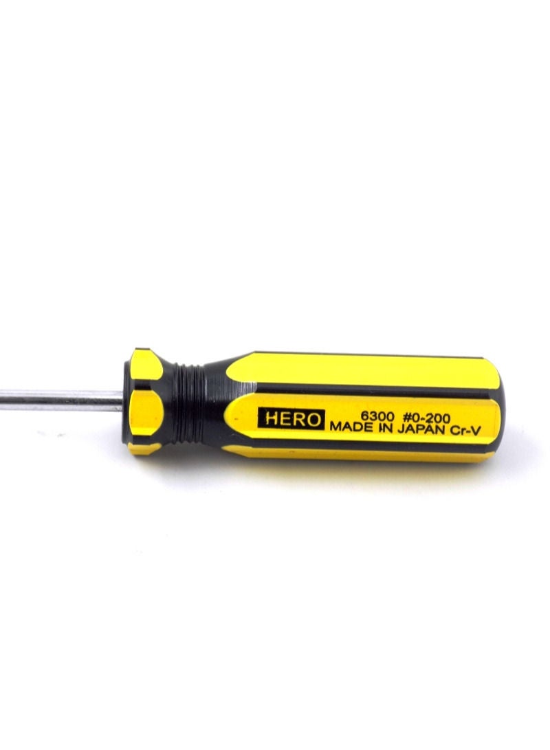 Hero مفك براغي ملون 6300، #0-200 (8 بوصة) - Image 2