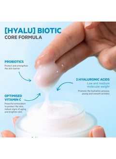SVR SVR [HYALU]Biotic Face Moisturizing Gel with Hyaluronic Acid, Probiotics and Stabilized Vitamin C for Dull, Dehydrated Sensitive Skin. 48hrs Hydration to Smooth the Appearance of Fine Lines, 1.7 fl.oz  - Image 3