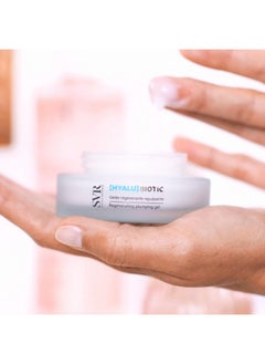 SVR SVR [HYALU]Biotic Face Moisturizing Gel with Hyaluronic Acid, Probiotics and Stabilized Vitamin C for Dull, Dehydrated Sensitive Skin. 48hrs Hydration to Smooth the Appearance of Fine Lines, 1.7 fl.oz  - Image 2