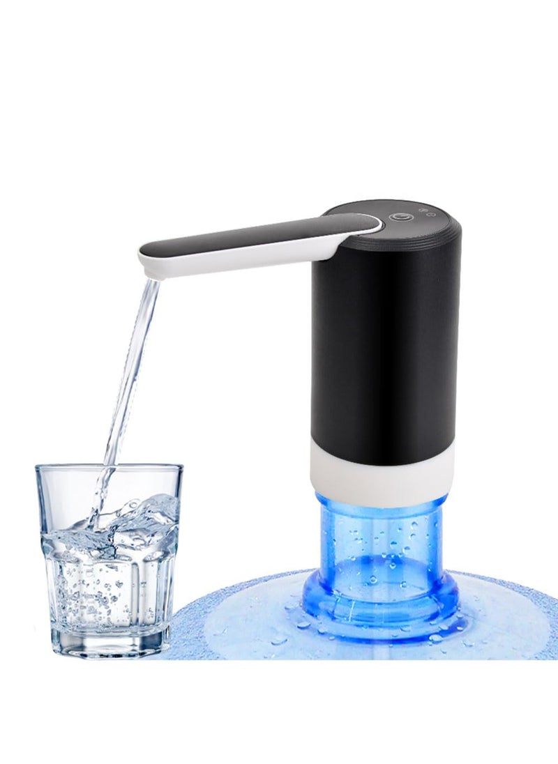 Konquer TimeS Konquer TimeS KTS Automatic Wireless Water Can Dispenserwith BPA Free Food Grade Silicone Hose and with 2 Modes of Water DispencingRound  - Image 1