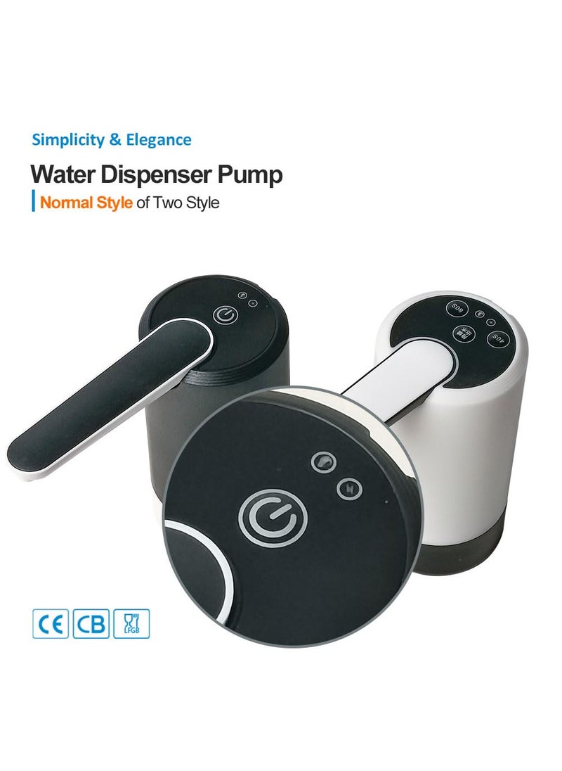 Konquer TimeS Konquer TimeS KTS Automatic Wireless Water Can Dispenserwith BPA Free Food Grade Silicone Hose and with 2 Modes of Water DispencingRound  - Image 3