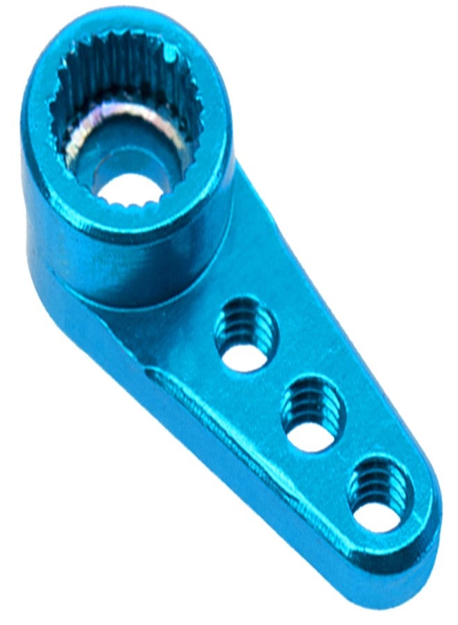 Vgoohobby Front Steering Link Rod Servo Link Linkages with 28T Servo Arm Compatible with WLtoys 1/28 K969 K979 K989 K999 P929 P939 Mini-Q Mini-Z RC Car (Blue) - Image 2