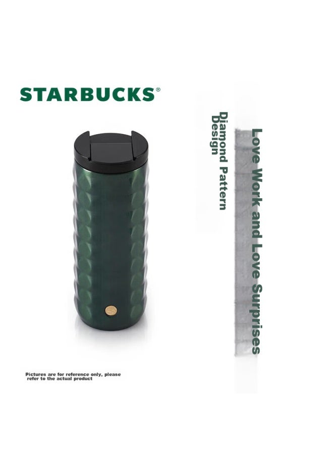 Starbucks كوب قهوة ستاربكس من الفولاذ المقاوم للصدأ معزول باللون النحاسي الداكن سعة 473 مل هدية للرجال والنساء في مهرجان كيوكسي - Image 4