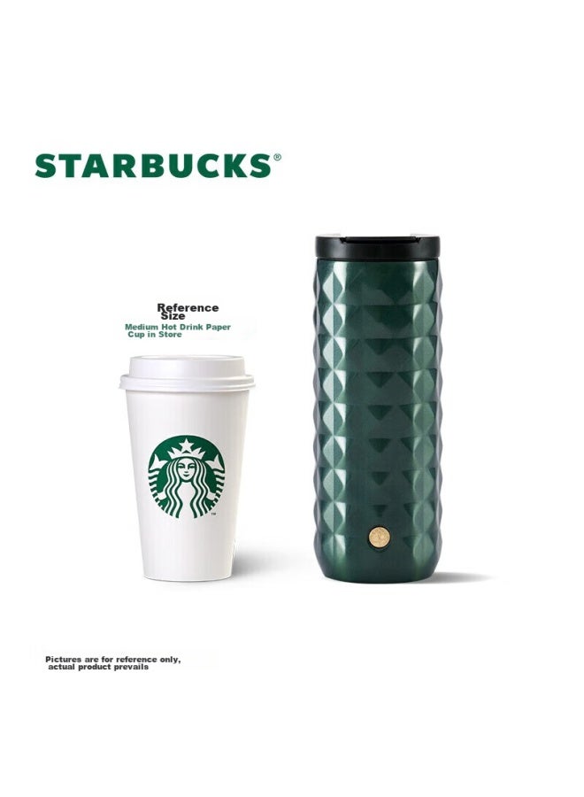 Starbucks كوب قهوة ستاربكس من الفولاذ المقاوم للصدأ معزول باللون النحاسي الداكن سعة 473 مل هدية للرجال والنساء في مهرجان كيوكسي - Image 2