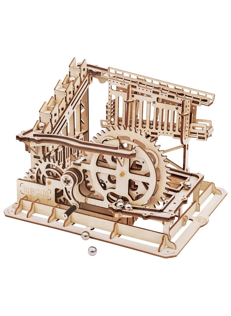 روكر تركيبة خشبية ذات تصميم فريد ثلاثي ال على شكل ترس دوار - Image 2