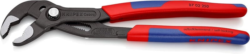 Knipex Cobra® Water Pump Pliers 250mm with Multi-Component Handle - Image 2