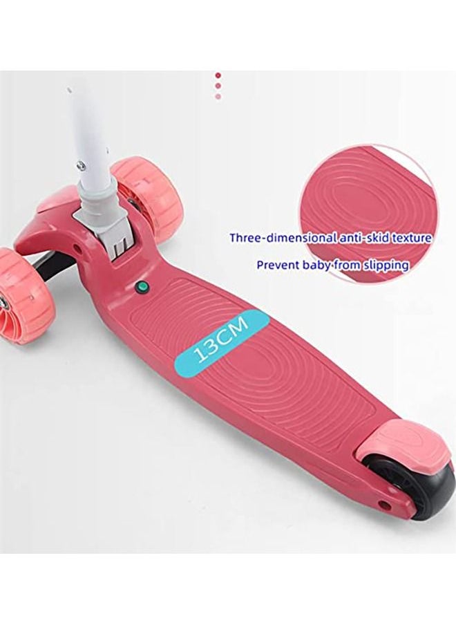 Kick Scooters for Kids, Scooter for Child Toddler Kick Scooter with Foldable, 4 Adjustable Height, , Light up Wheels for Ages 3-12kids Balance Exercise(Pink) - pzsku/Z2D2F18CF0C74A35D28C1Z/45/_/1683279389/cc88dc13-02a3-4b1d-8dea-453549aa35ca