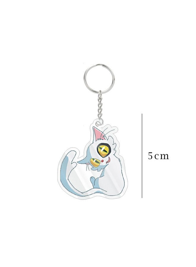 Careflection Suzume no Tojimari Daijin Anime movie Keychain Keyring Pendant Cute Chibi Ornament - Image 2