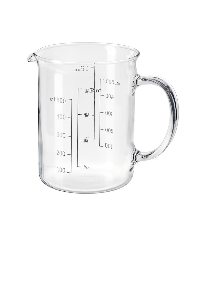 ابريق قياس زجاج 0.5 لتر - Image 2