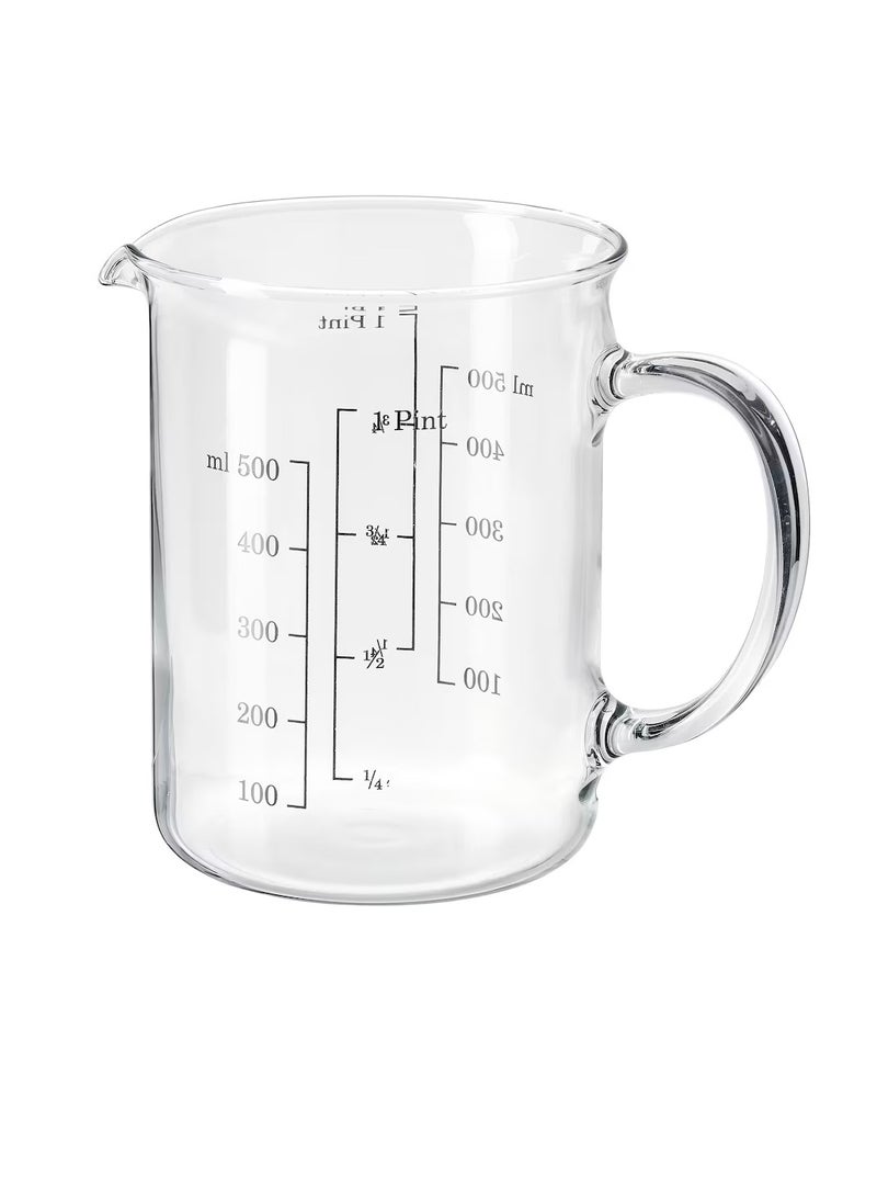 ابريق قياس زجاج 0.5 لتر - Image 1