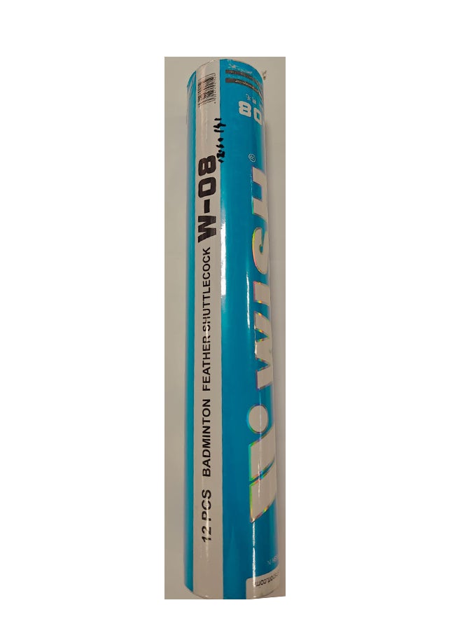 Wish Wish Goose Feather Shuttlecock W-08 White  - Image 2