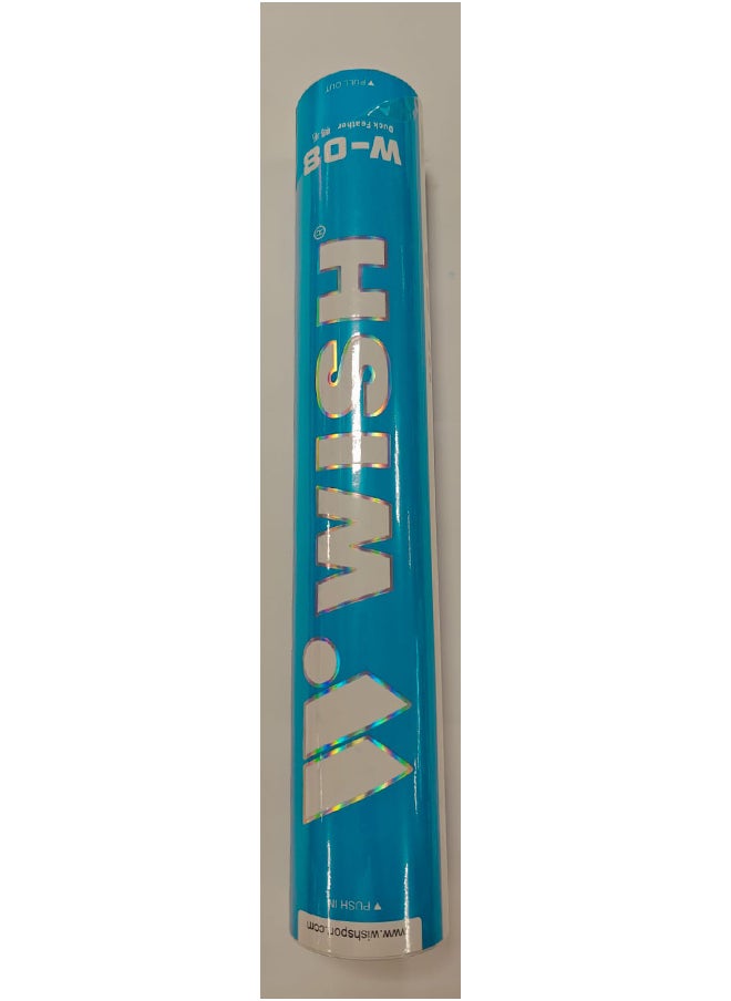 Wish Wish Goose Feather Shuttlecock W-08 White  - Image 1