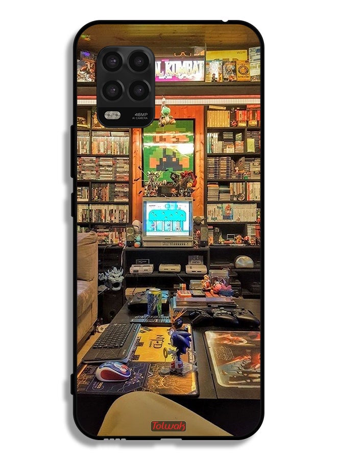 Tolwak Xiaomi Mi 10 Lite 5G Protective Case Cover Gamer Zone - Image 2