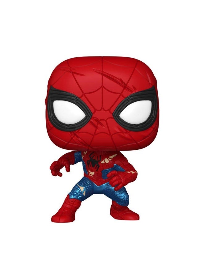 Funko POP! Marvel Spider-Man Brand New Day Spider-Man (No Way Home Suit) Vinyl Bobblehead (8.1 cm) - Image 3