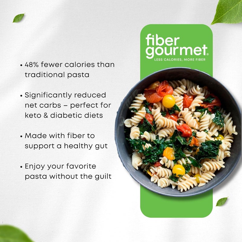 Fiber Gourmet Pasta Variety Pack - Low Calorie & Fiber-Rich - Image 4