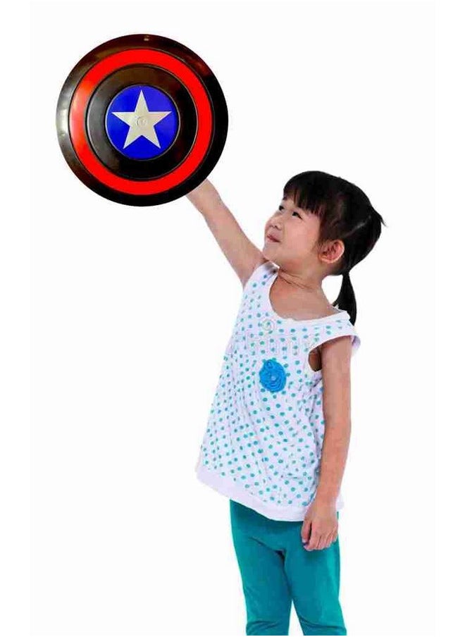 Balloonistics Captain Kids Hero Plastic Shield for Kids with Strap for Little Heros Role Play and Costume Party (Black) - pzsku/Z2D2F746E53976A47ED2CZ/45/_/1741329803/206e81a7-61ee-454f-bedb-bfe43ef41ce9