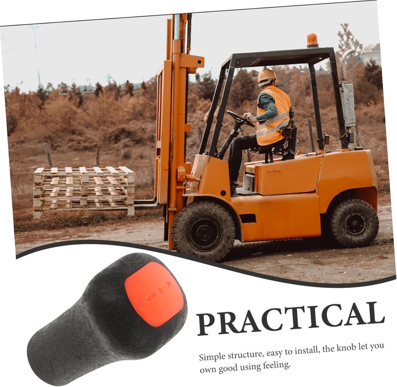 Forklift Joystick Forklift Handle Knob Forklift Shift Lever Knob Forklift Knob Replaceable Forklift Accessory Replacement Forklift Lever Knob Forklift Lever Handle Knob Plastic - Image 2