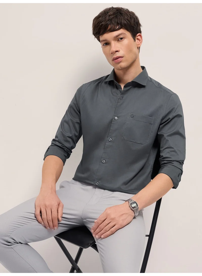 THE BEAR HOUSE  Men’s Long Sleeve Shirt – Classic, Comfortable and Stylish Essential for Work, Travel or Casual Outings for Men | Best Price UAE