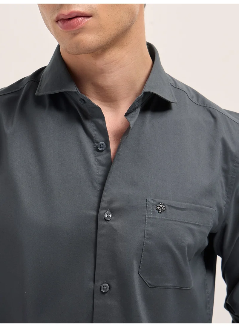 THE BEAR HOUSE  Men’s Long Sleeve Shirt – Classic, Comfortable and Stylish Essential for Work, Travel or Casual Outings for Men | Best Price UAE