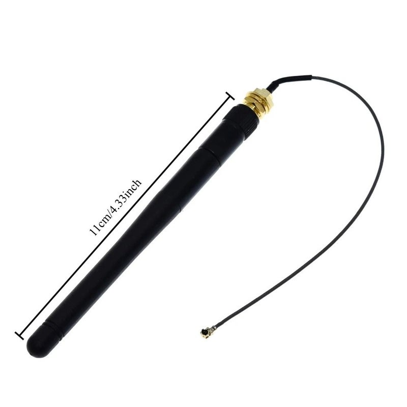 2.4GHz SMA Male Antenna Module for ESP32 ESP8266 Boards Plug and Play Wireless Sensor Expansion Kit Compatible with Raspberry Pi Like Microcontrollers Robotics and IoT Development 3pcs No External Power Required - Image 2