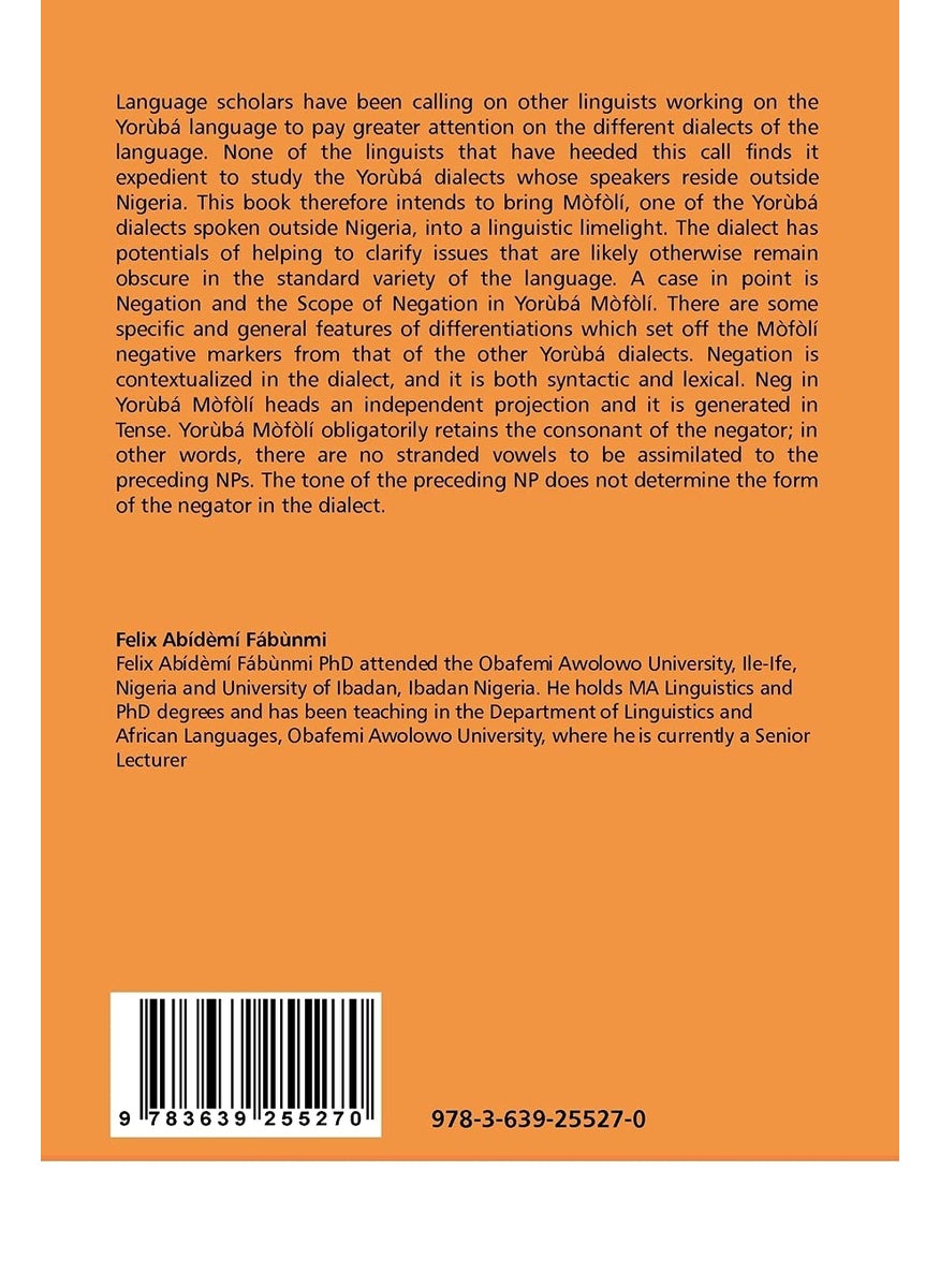 Negation and the Scope of Negation in Yorùbá Mòfòlí  - Image 2