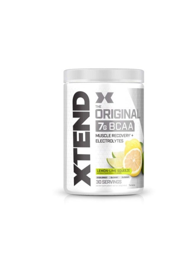 XTEND Xtend The Original 7G BCAA Muscle Recovery + Electrolytes, Lemon-Lime Squeeze Flavor - 30 Servings  - Image 1