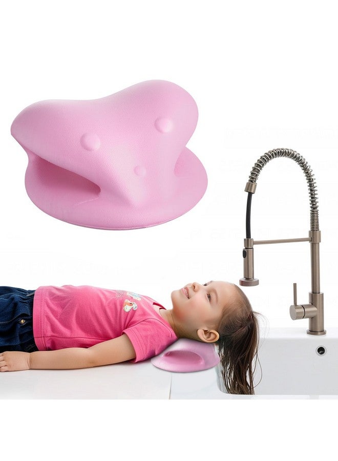 YEXEXINM Hair Washing Station for Kids,7.3 x 6.9 x 3.1 in Ergonomic Kids Hair Washing Station,Sink Hair Washing Neck Pillow for Wash Time,Portable Hair Wash Basin for Children on Bathtub,On Floor,or Sink - Image 1