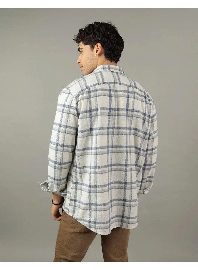 American Eagle Checked Regular Fit Shirt