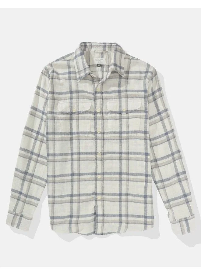 American Eagle Checked Regular Fit Shirt