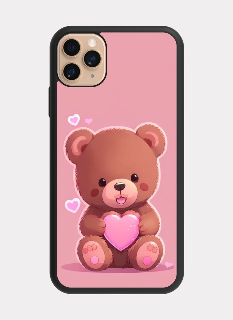PXLAAT iPhone 11 Pro case cover Teddy Bear - Image 1