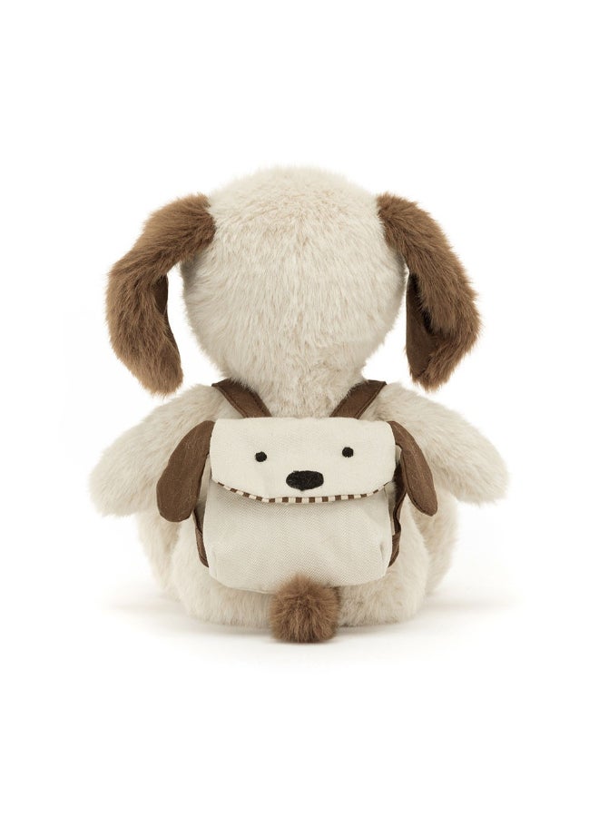 Jellycat Backpack Puppy Plush – Soft Stuffed Toy with Cordy Legs, Cute Valentine’s Gift for Kids & Adults, Collectible Jellycat, 17cm - Image 4