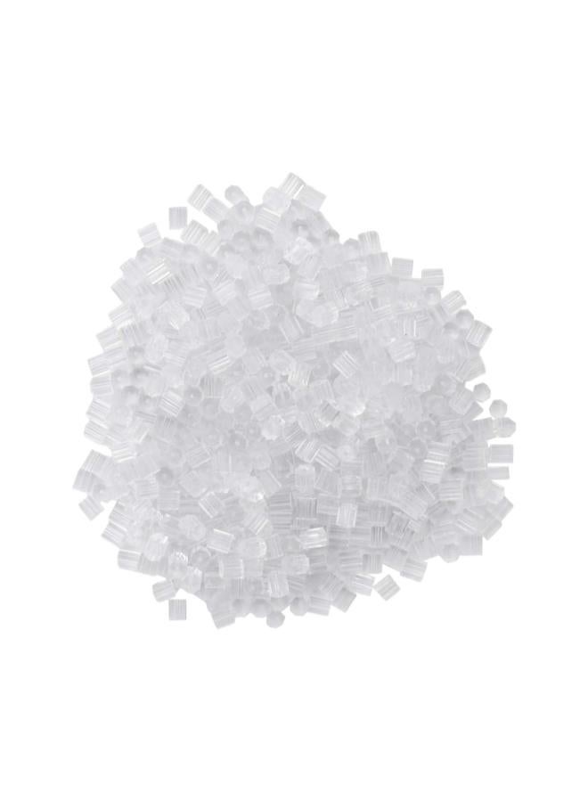 klarako Plastic Earring Backs Backings Earring Posts Transparent Rubber Safety Backs for Earring 500PCS  - Image 1