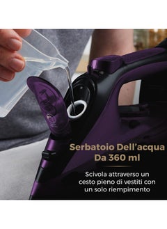 Tower Tower Wireless Steam Iron with Ceramic Sole, Steam Iron  - Image 4