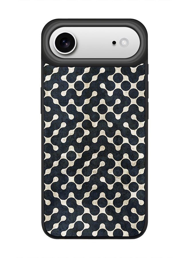 Stylizedd iPhone Air Case, [Compatible with MagSafe] Slim Magnetic cover Phone Case iPhone Air -Connect The Dots (Black) - Image 1